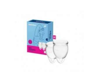 Satisfyer Feel Confident Menstrual Cup Set 15 & 20ml - Pack of 2