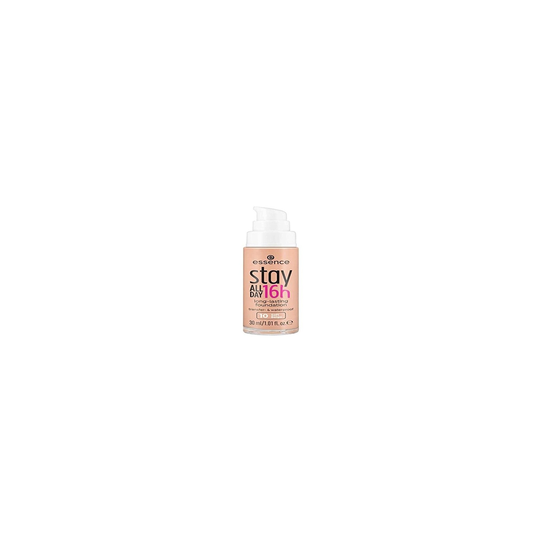Essence Stay All Day 16h Long-Lasting Foundation 10 Soft Beige
