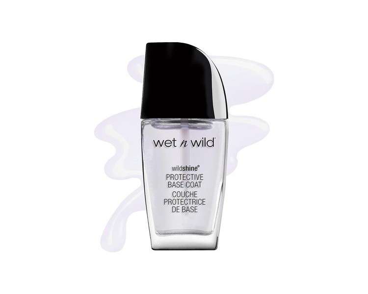 Wet 'n' Wild Wild Shine Nail Color Long-lasting and Quick-drying Formula Protective Base Coat