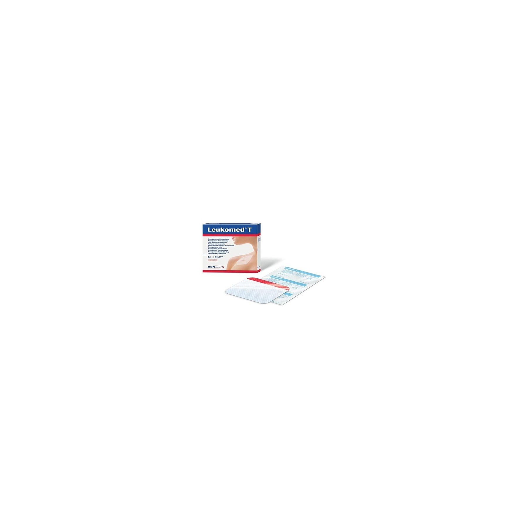 Aposito Leukomed T Sterile Adhesive 8X10cm 5 Units