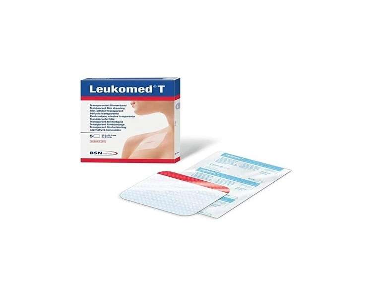 Leukomed Transparent Sterile Plaster 5x7.2cm - Pack of 5