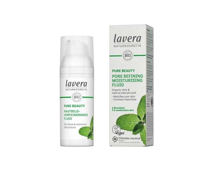 Lavera Pure Beauty Pore Refining Moisturizing Fluid 50ml