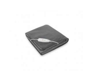 Medisana HDW Washable Heated Blanket with Automatic Shut-Off 180x130cm Grey/Dark Grey