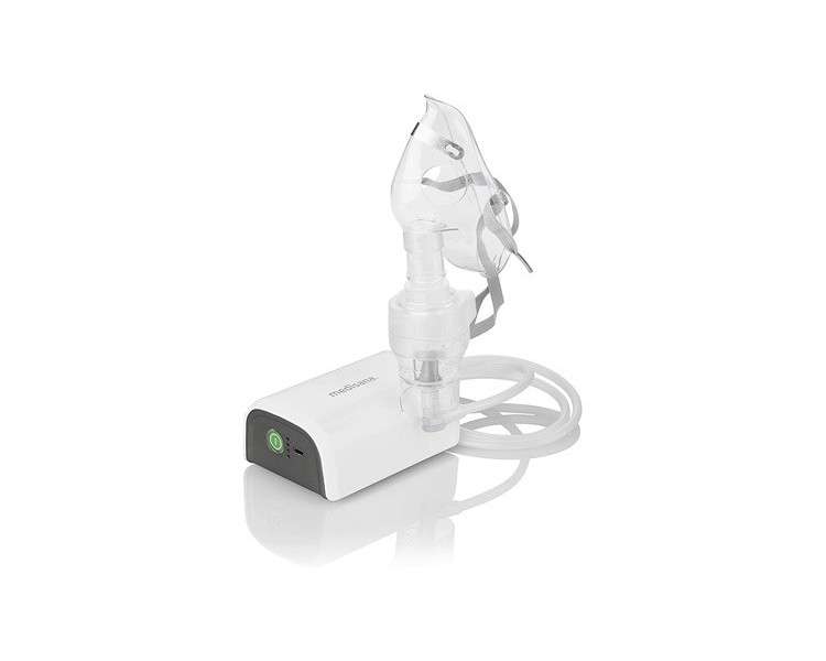 Medisana IN 600 Inhaler Compressor Nebulizer with Mouthpiece and Mask for Adults and Children - Rechargeable Battery