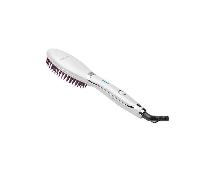 ProfiCare PC-GB 3021 Straightening Brush with Ceramic Bristles and Ionisation Function for All Hair Types - LED Indicator Light