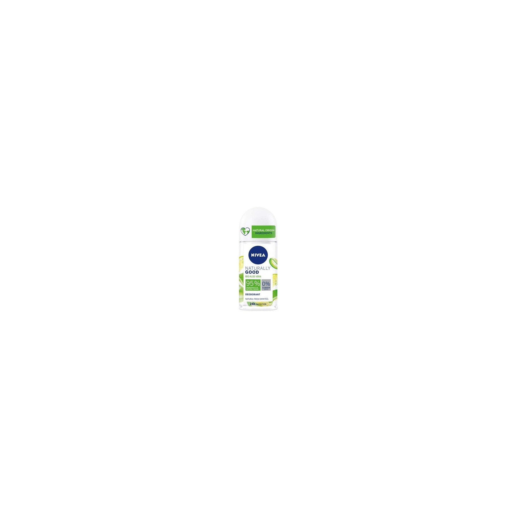 Nivea Naturally Good Aloe Vera Deodorant Roll-On 50ml