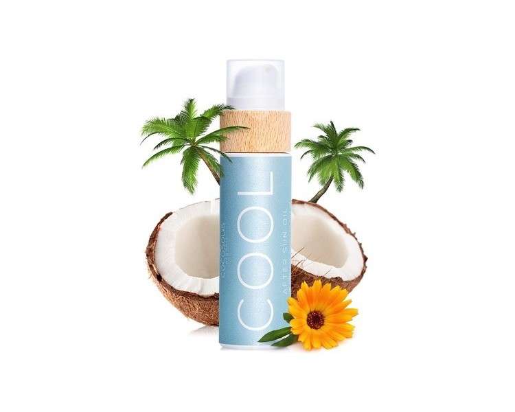 COCOSOLIS Cool After Sun Oil Organic Oil for Gentle Regeneration After Sunbathing and Solarium 110ml