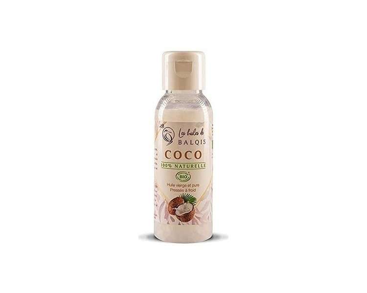 Les Huiles De Balquis Coco Virgin Organic Oil 100% 50ml