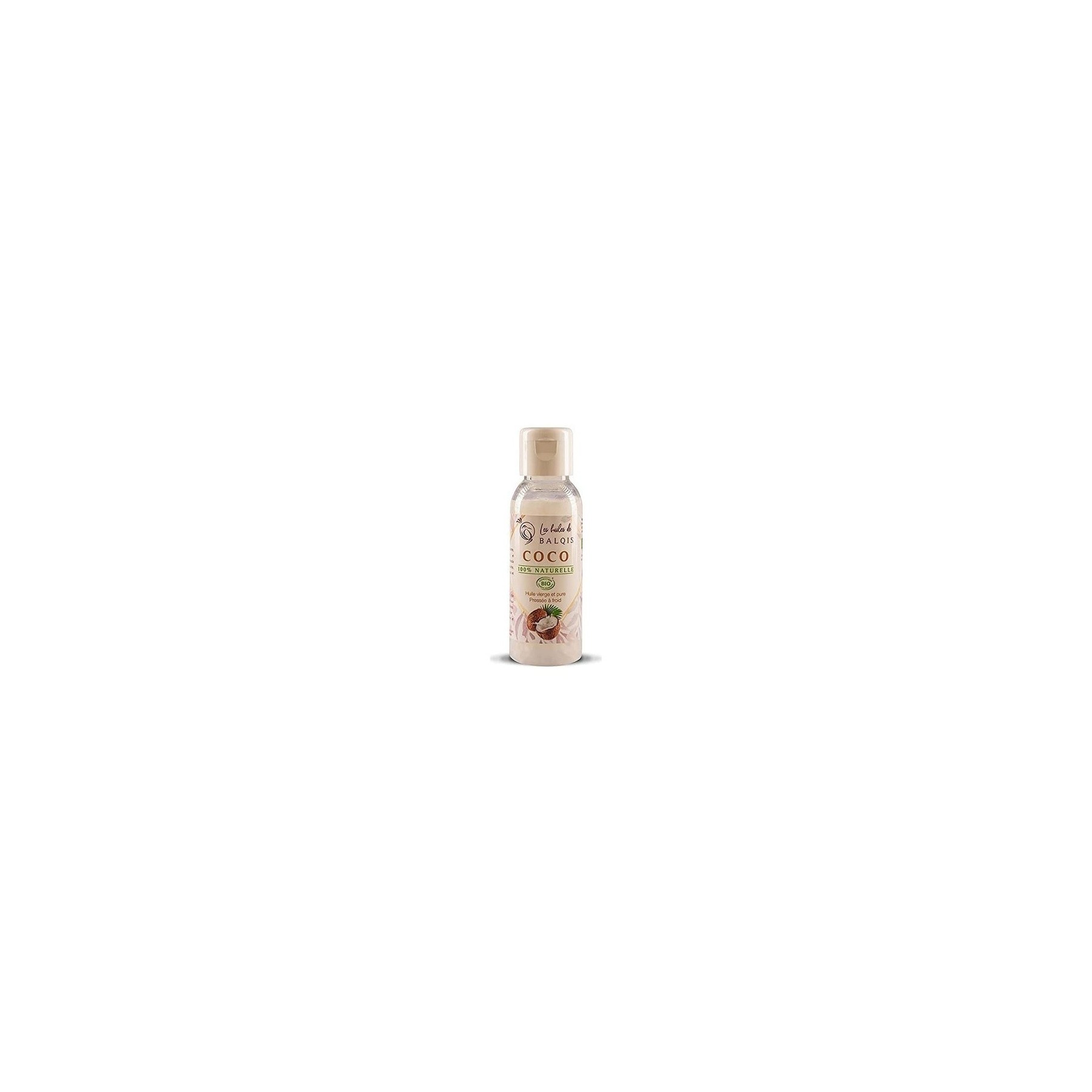 Les Huiles De Balquis Coco Virgin Organic Oil 100% 50ml