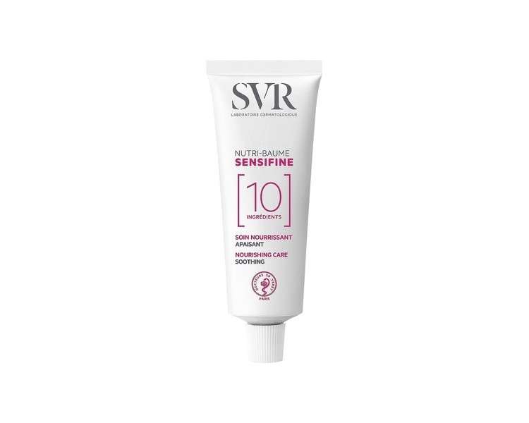 SVR SENSIFINE Nutri-Baume Nourishing Rich Face Balm for Hypersensitive Reactive Dry Skin 40ml