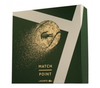 Lacoste Match Point Eau De Toilette Spray 50ml/1.7oz + Shower Gel 75ml/2.5oz gift set