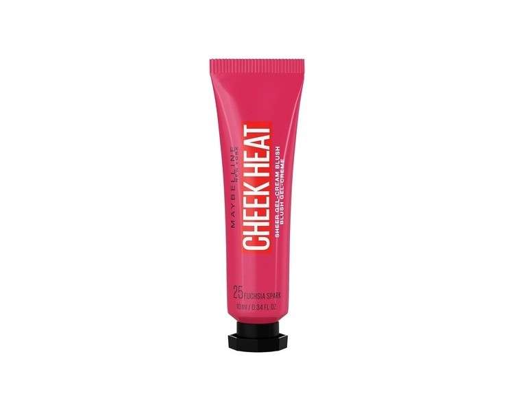 Maybelline Cheek Heat Cream Blush 25 Fuchsia Spark 10ml