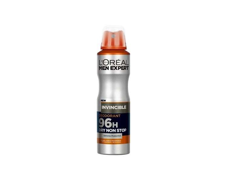 L'OREAL Men Expert Invincible Antiperspirant Deodorant Spray 150ml