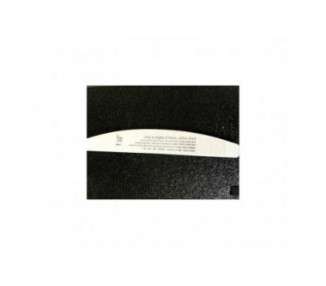 Zebra Half Moon Nail File 100/180 Thickness: 100/180 Clear