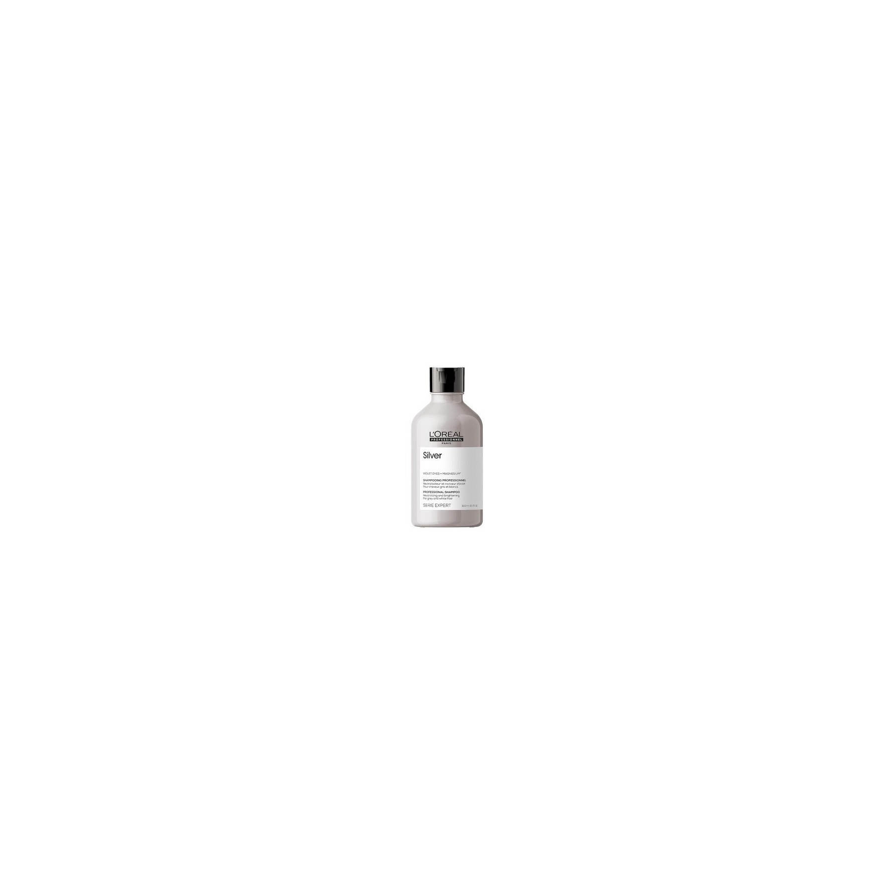 L'Oréal Professionnel Anti-Yellowing Hair Shampoo for White, Gray & Bleached Hair with Violet Pigments 300ml
