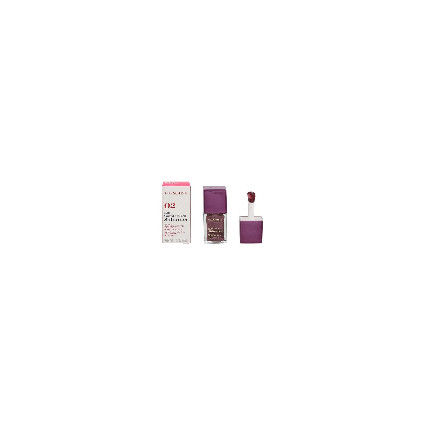 Clarins Lip Comfort Oil Shimmer 02 Purple Rain 7ml