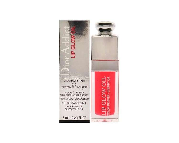Dior Addict Lip Glow Oil 015 Cherry Clear 1 Count