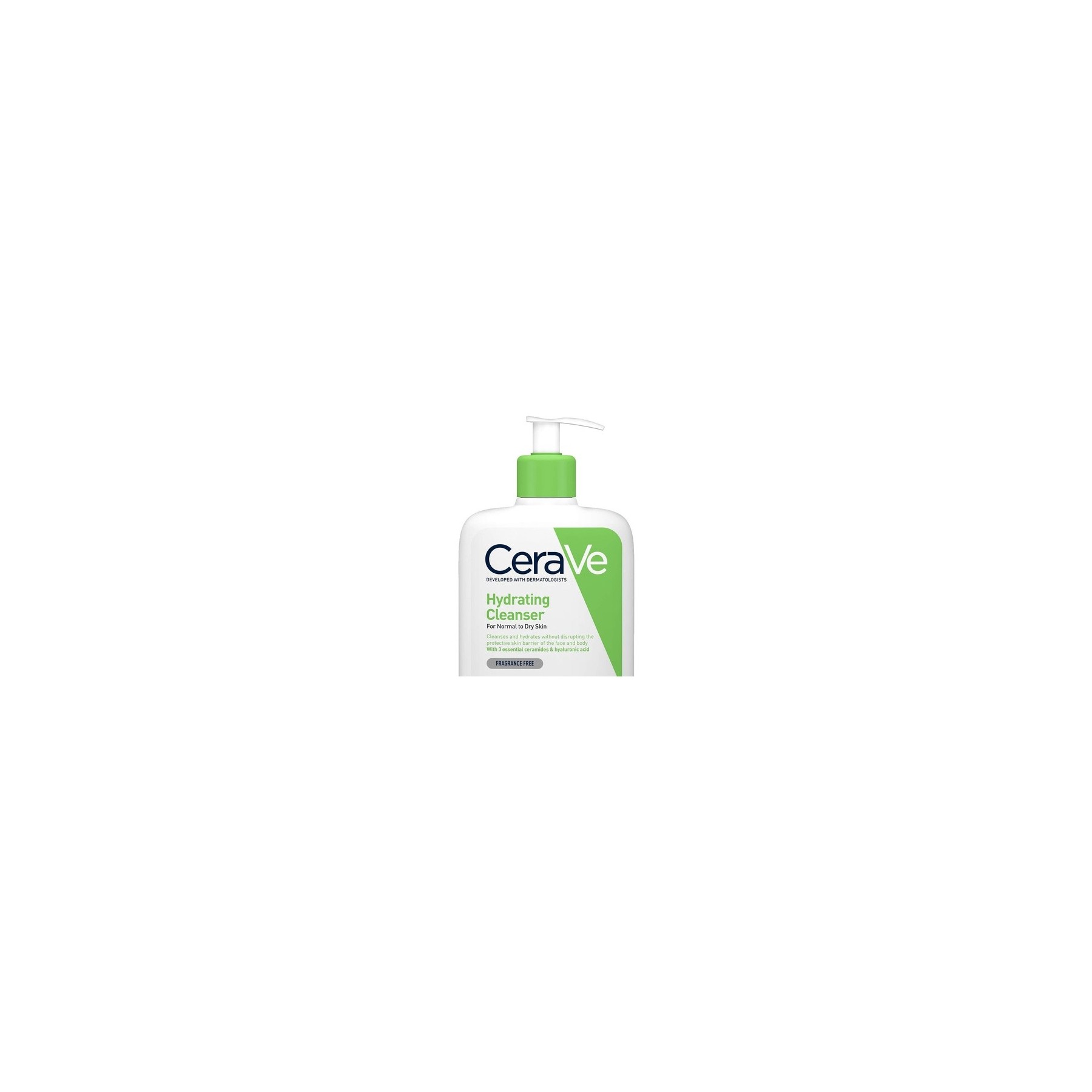 CeraVe Hydrating Cleanser for Normal to Dry Skin with Hyaluronic Acid and 3 Essential Ceramides 473ml