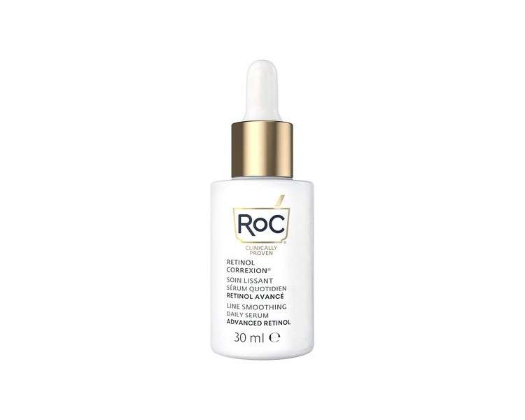 RoC Retinol Correxion Line Smoothing Daily Serum Anti-Wrinkle Aging Treatment Firming Moisturizer Hypoallergenic 30ml