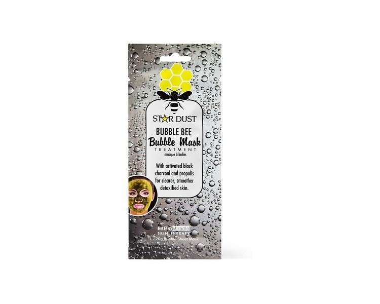 Biomiracle Star Dust Bubble Bee - Bubble Sheet Mask