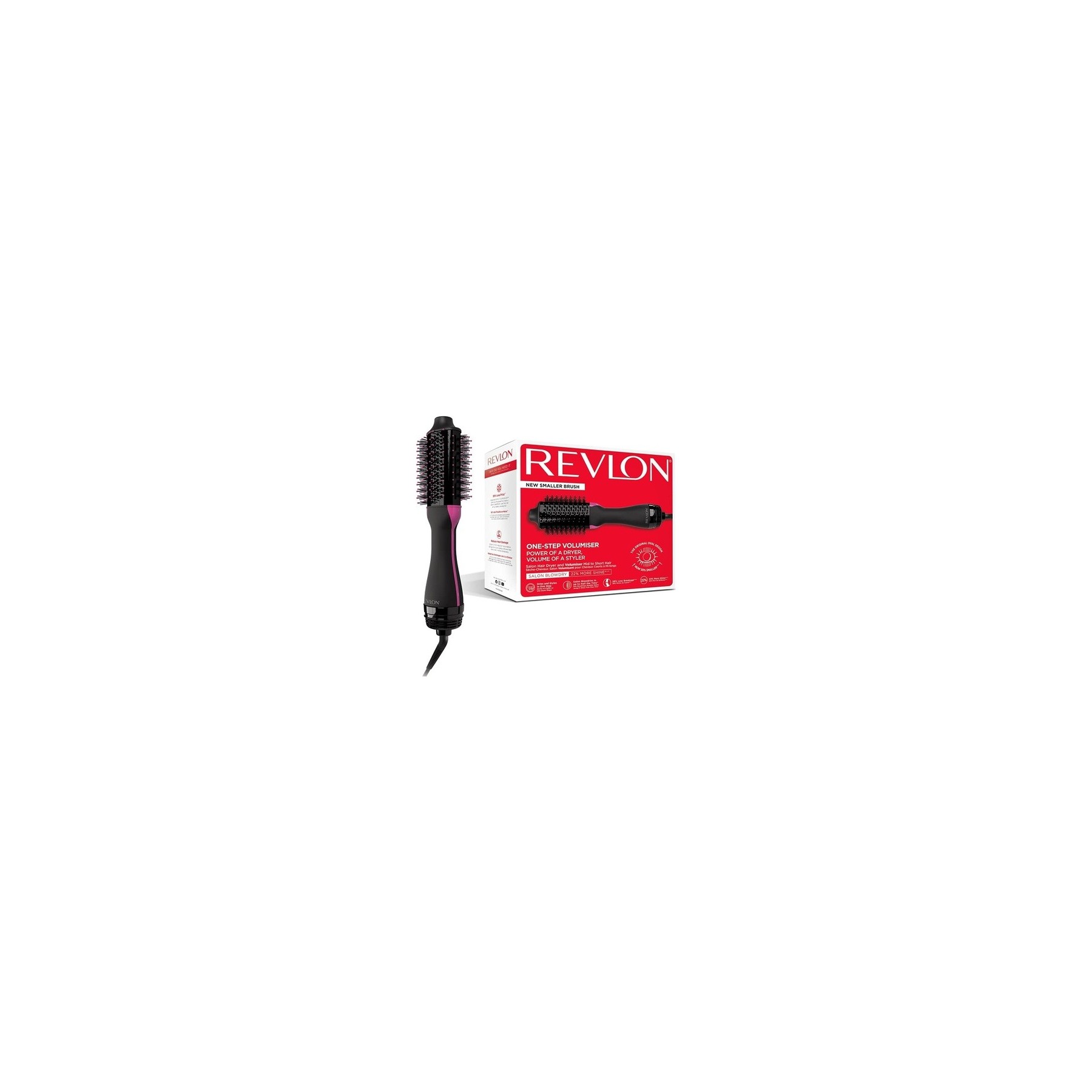 Revlon Rvdr5282uke Hair Dryer and Volumiser for Medium to Short Hair - Black