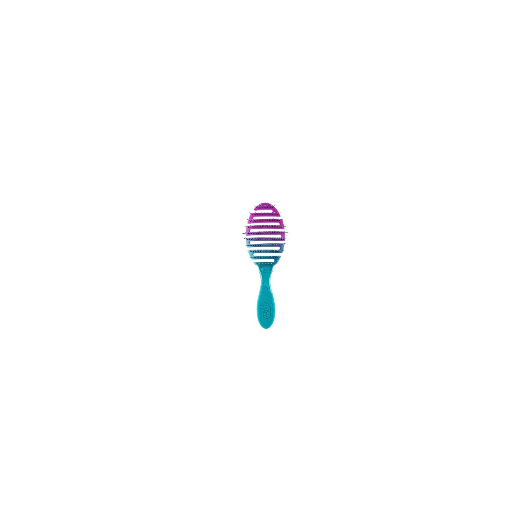 Wet Brush Pro Flex Dry Brush Teal Ombre for Unisex Hair
