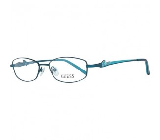 Guess Women's Gu2284 I33 51 Optical Frames Blue 51.0