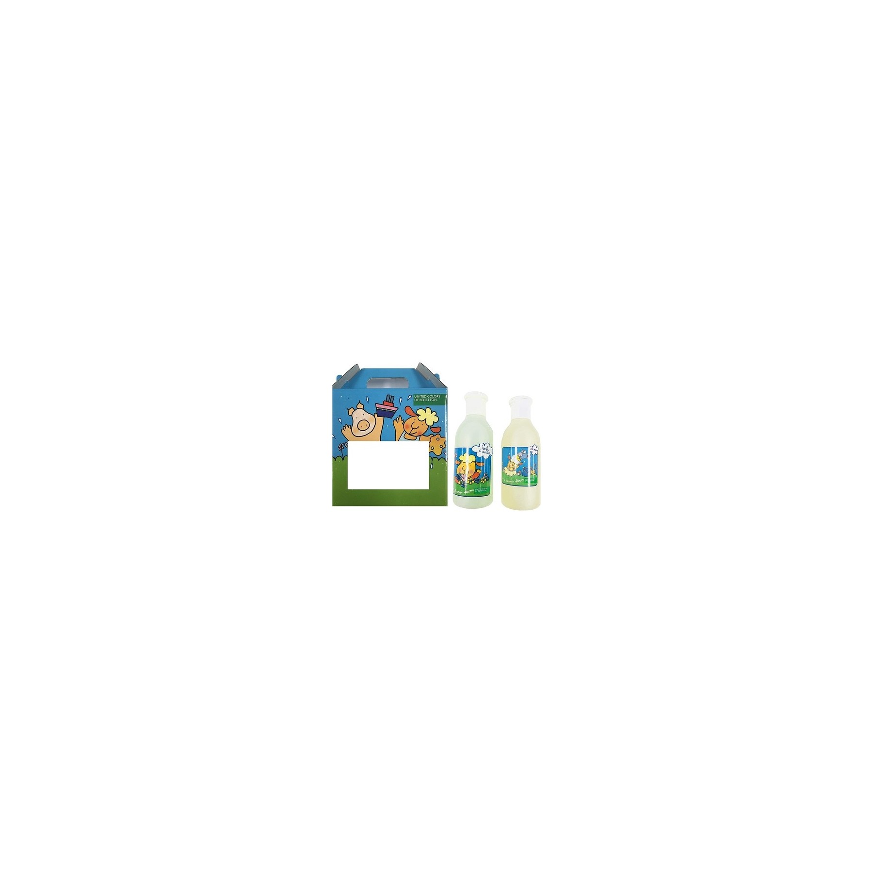 Benetton United Colors Of Benetton On Benny's Farm Fresh Water 200ml & Shampoo 200ml Gift Set