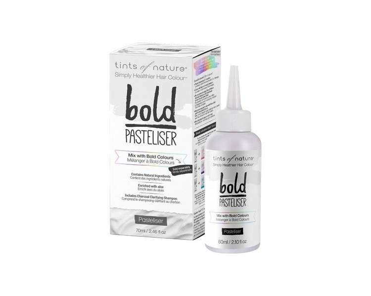 Tints of Nature Bold Pasteliser Mix for Pastel Tones and Muted Shades Vegan-Friendly 70ml