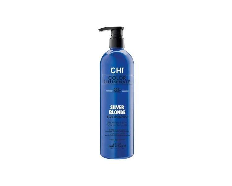CHI Ionic Color Illuminate Shampoo Silver Blonde Color Enhancing Shampoo 739ml