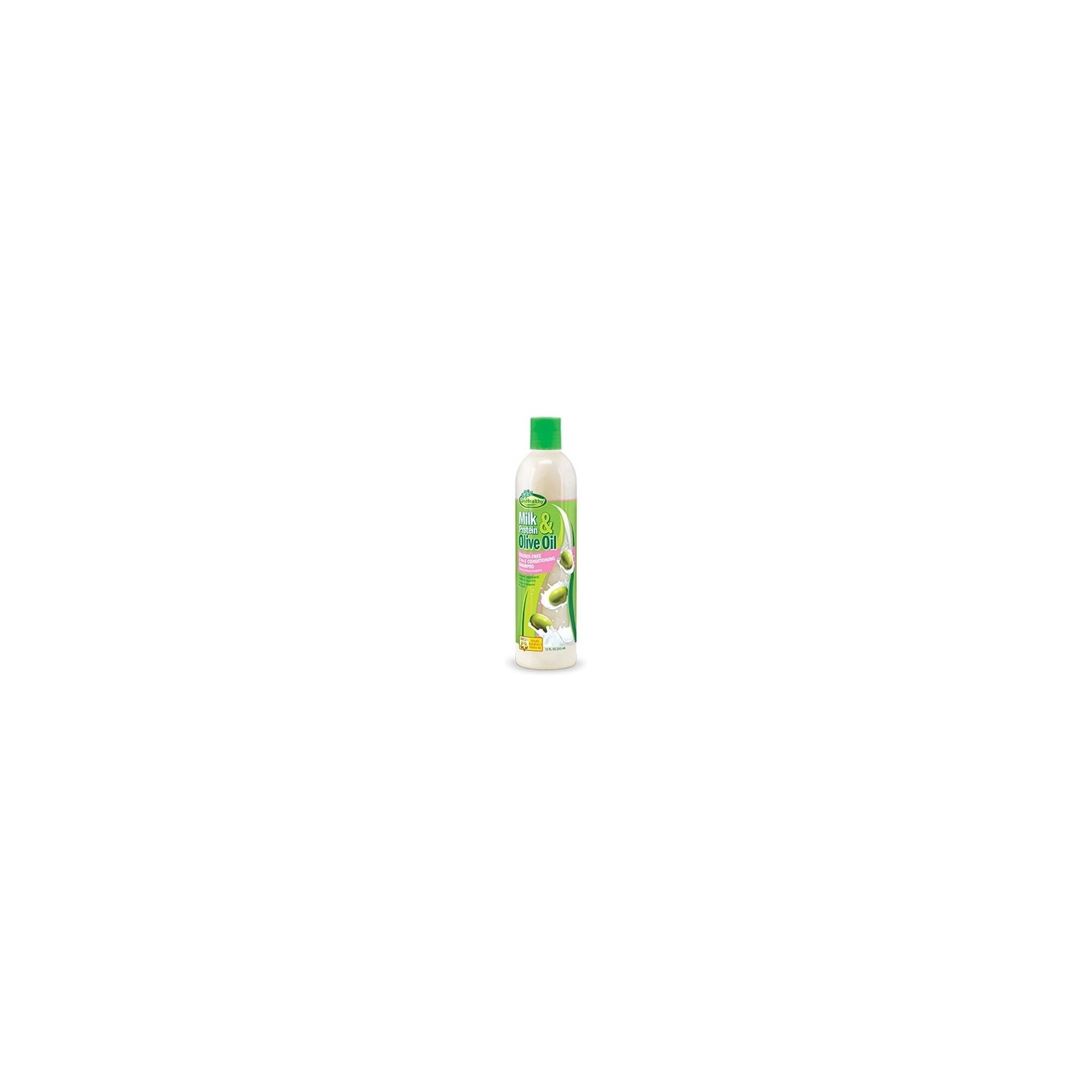 Sofn Free Gro Healthy Milk Protein Olive Oil 2-in-1 Conditioning Shampoo 355ml