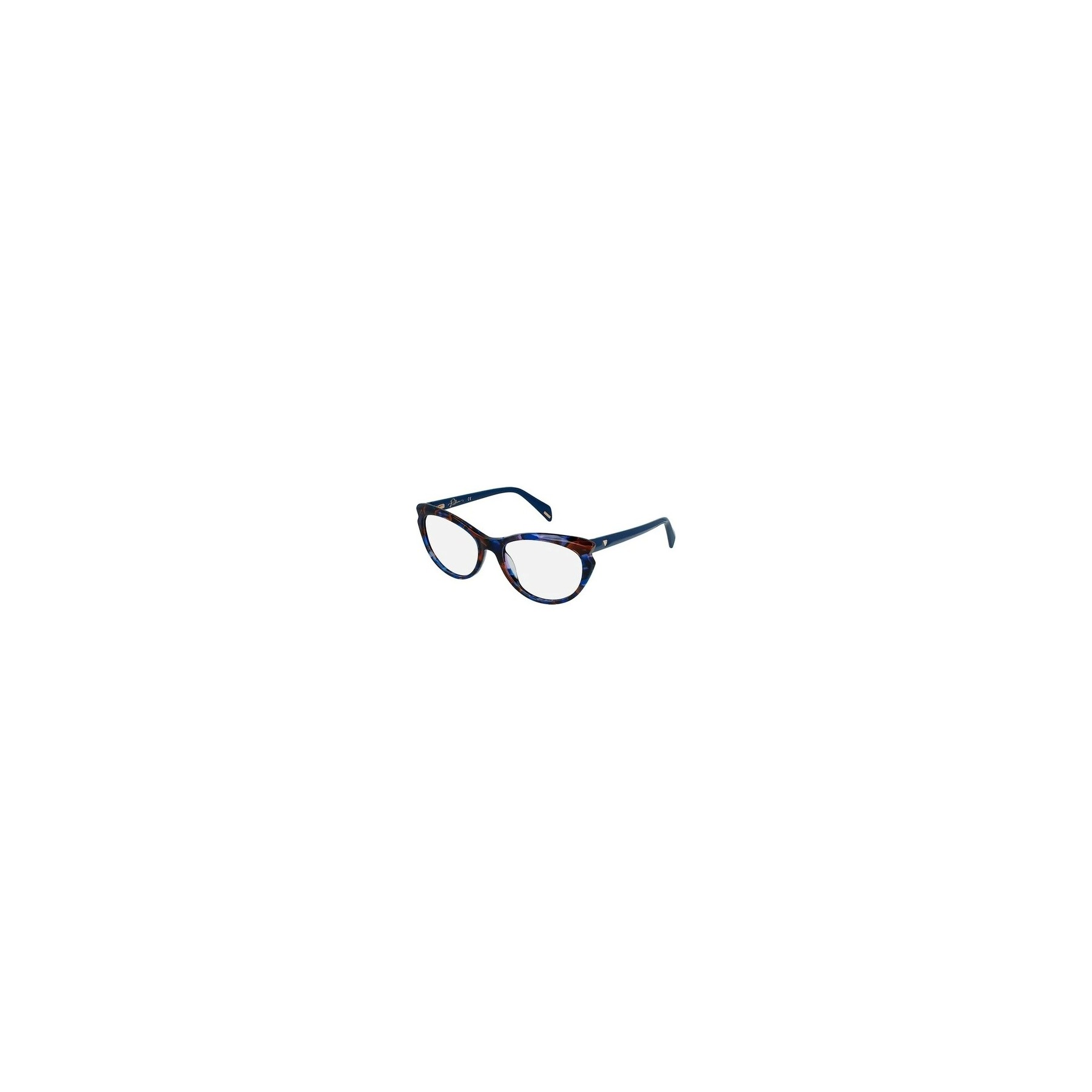 Police Brown Women Eyeglasses Frame VPLA0106NN