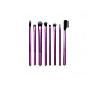 Real Techniques Everyday Eye Essentials Eyeshadow Brush Set 8 Count