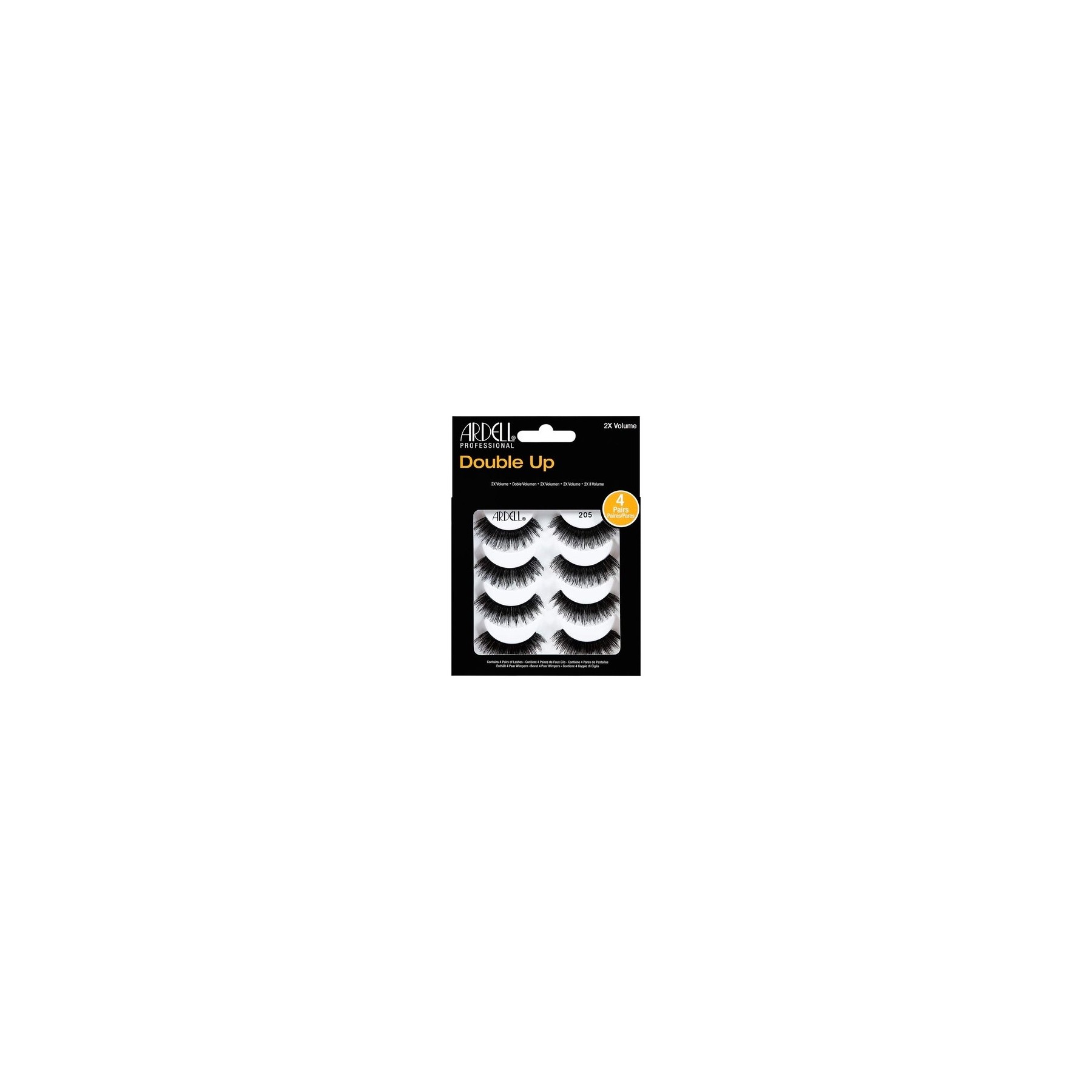 ARDELL Double Up 205 False Eyelashes 4 Pack - 25g