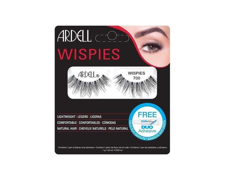 Ardell Wispies 700 Black False Eyelashes