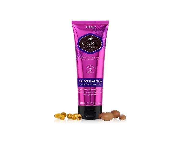 HASK Curl Care Curl Defining Cream 198ml