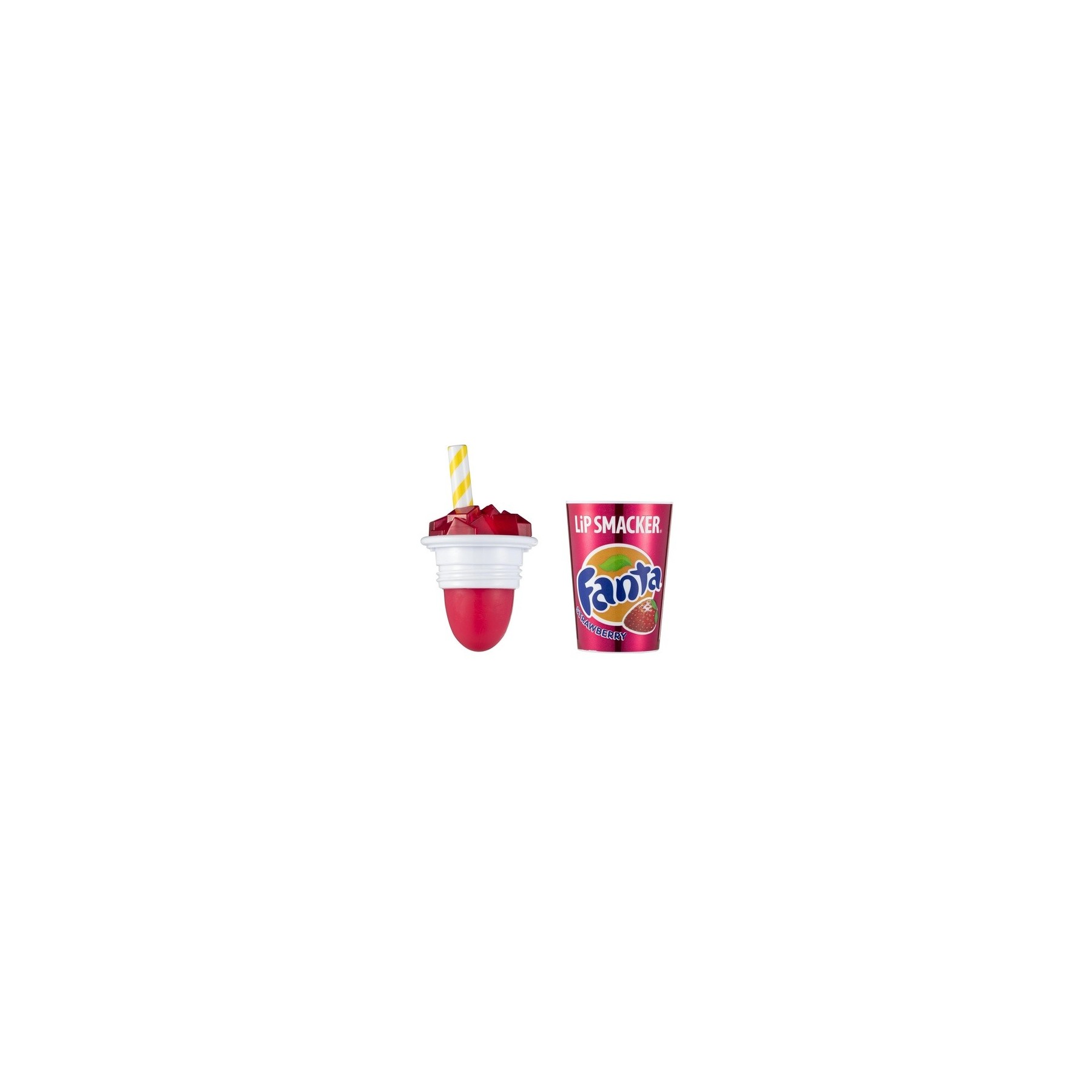 Lip Smacker Coca-Cola Cup Collection Strawberry Fanta Coke Cup Lip Balm for Kids