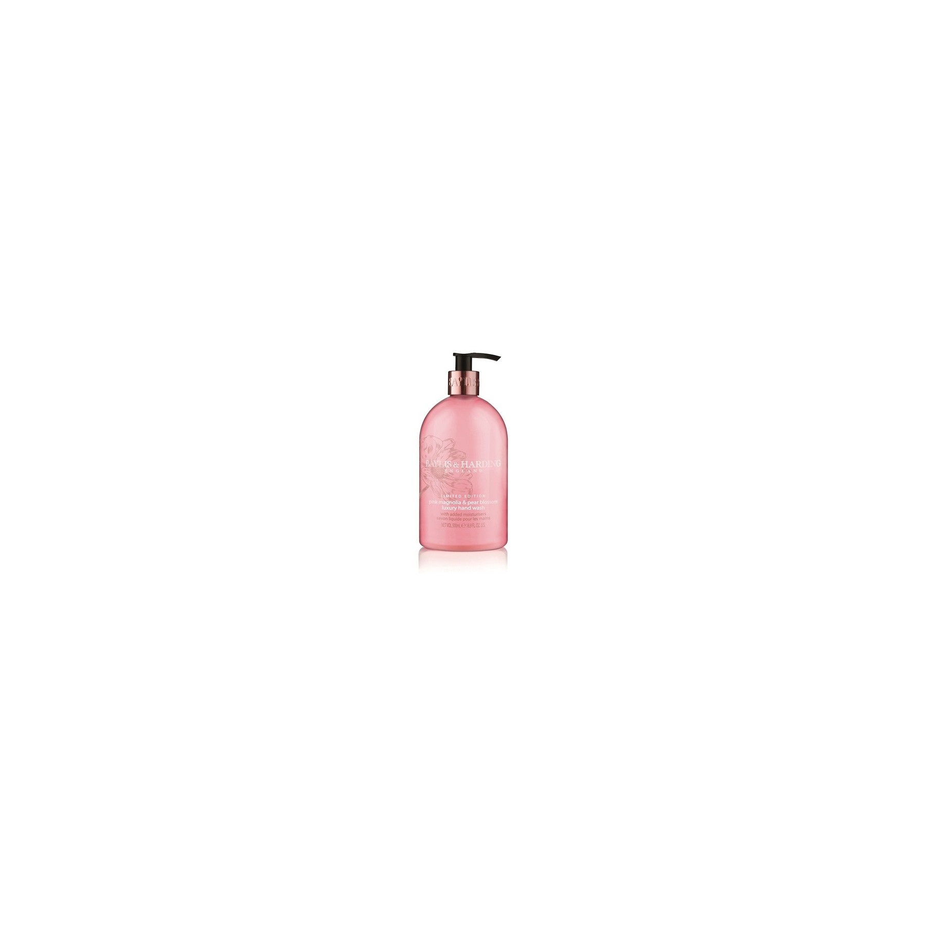 Baylis & Harding Pink Magnolia & Pear Blossom 500ml hand soap