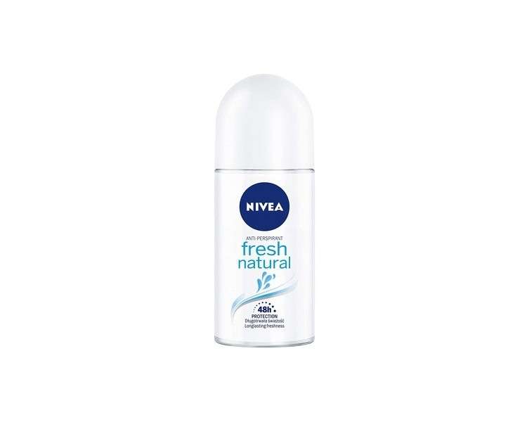 NIVEA Fresh Natural Roll-On Antiperspirant 50ml