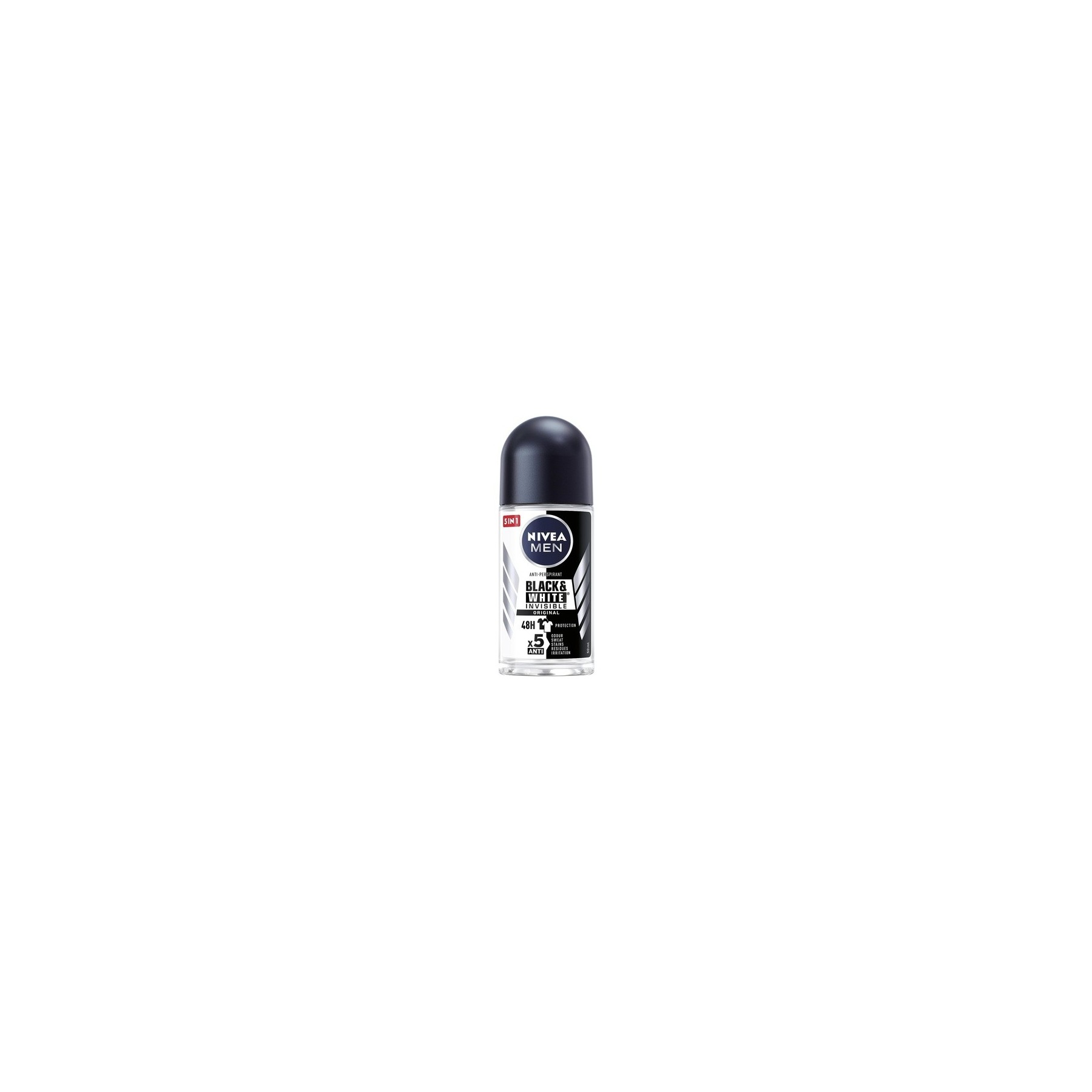 Nivea Black&White Invisible Original Antiperspirant Roll-On 50ml