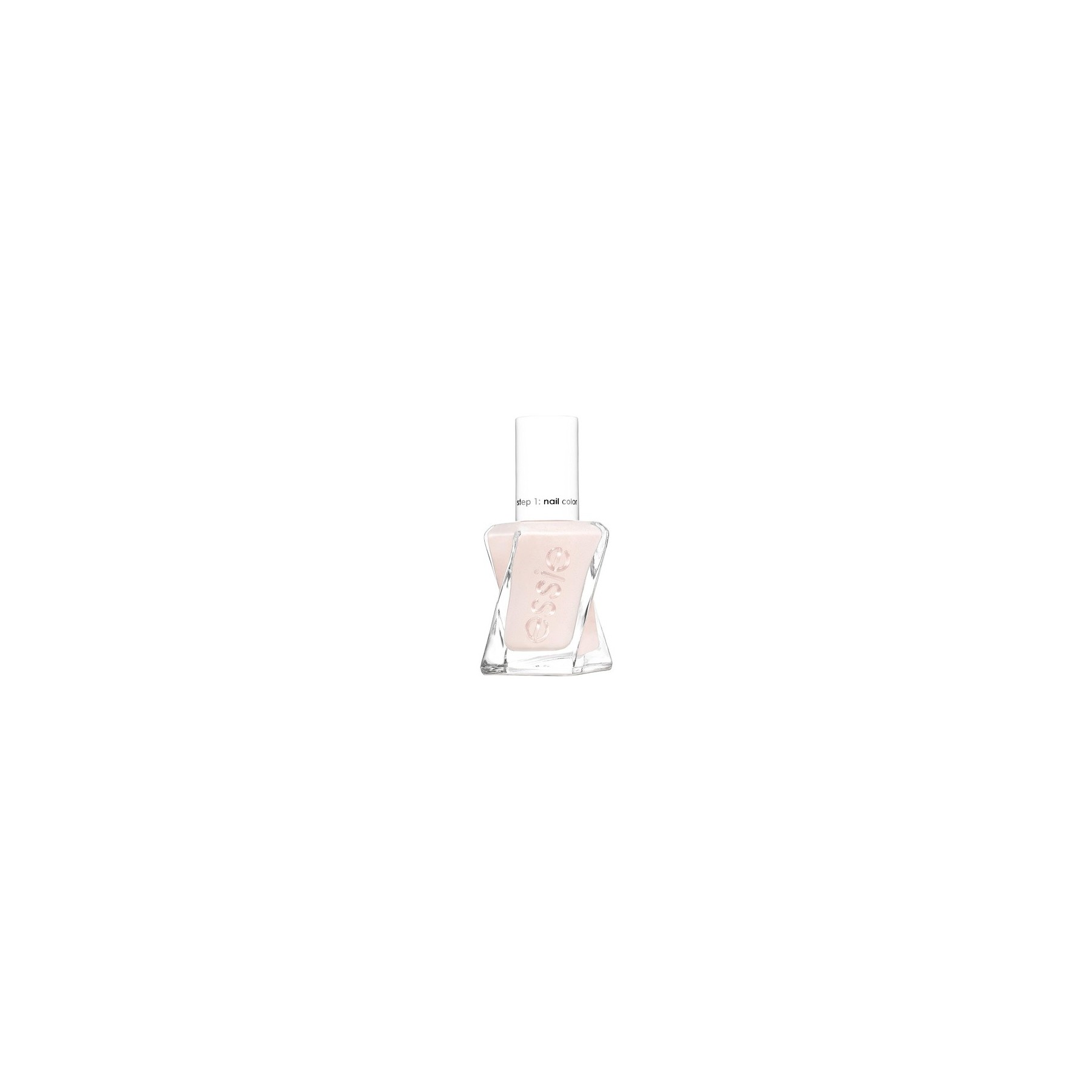 Essie Gel Couture Longlasting High Shine No UV Lamp Required Nail Polish Vanilla White Colour Shade 502 Lace Is More 13.5ml