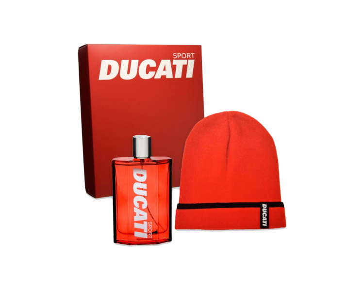 Ducati Special Edition Men's Perfume Gift Set EDT 100ml + Officer Hat
