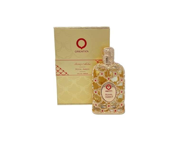 Orientica Luxury Collection Royal Amber Unisex Eau de Parfum Spray 5.0 Ounce