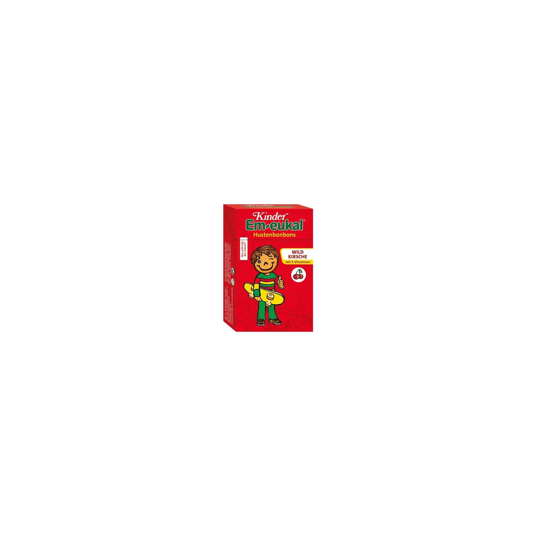 EM EUKAL Children's Sugar-Containing Bonbons Pocketbox