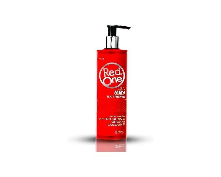RedOne Aftershave Cream Cologne 400ml Balm Lotion for Men Moisturizing Face Fresh Extreme