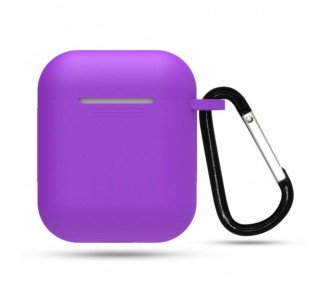 Funda Carcasa de Silicona Suave TPU Gel Liquido para Apple AirPods