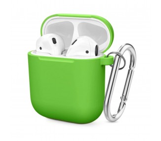 Funda Carcasa de Silicona Suave TPU Gel Liquido para Apple AirPods