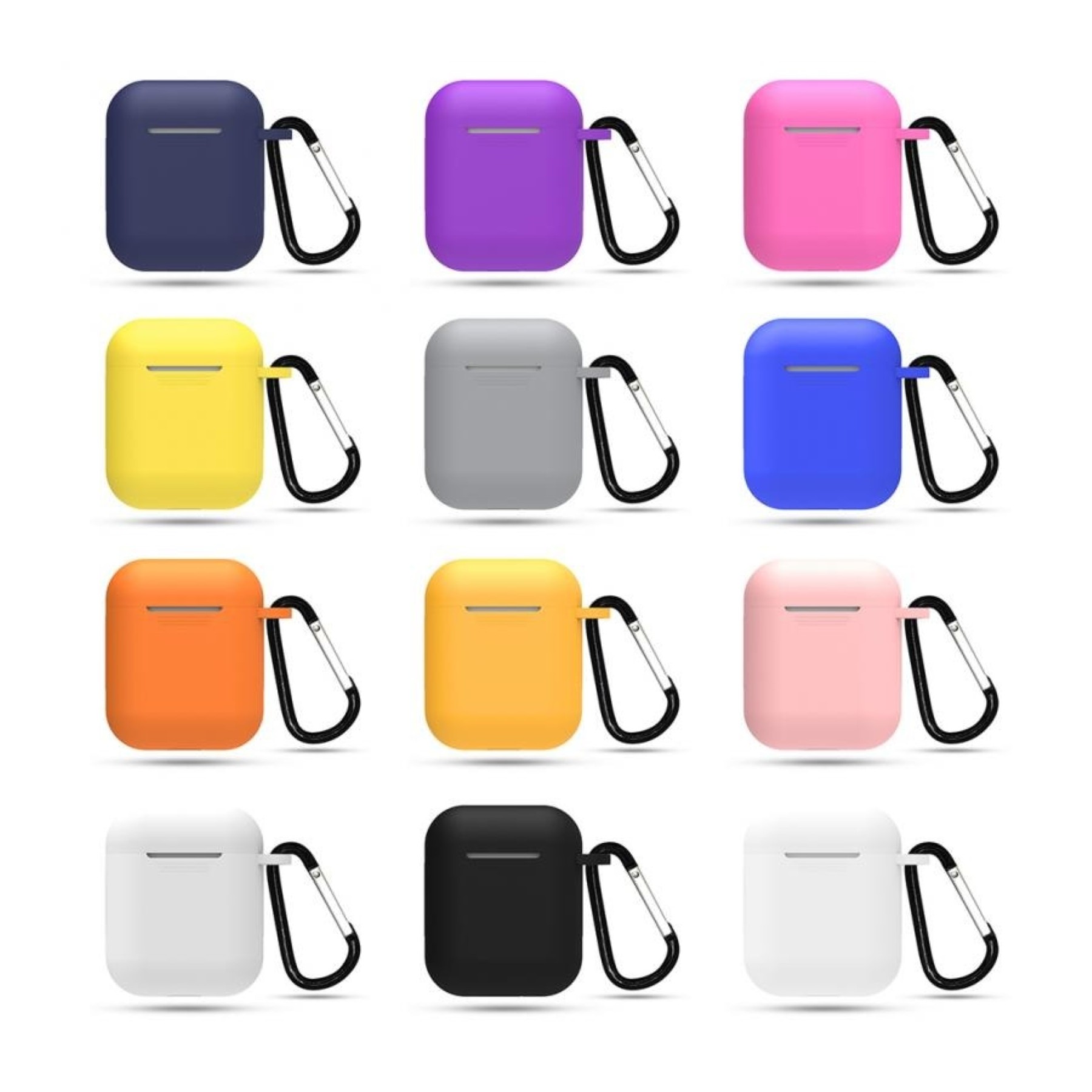 Funda Carcasa de Silicona Suave TPU Gel Liquido para Apple AirPods