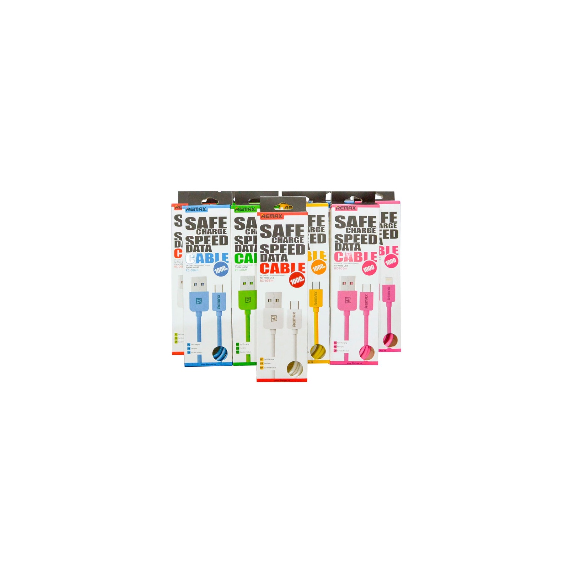 Cable Original Remax Para iPhone 5 5S 5C 6 6S 7 8 Plus X | Color Rosa