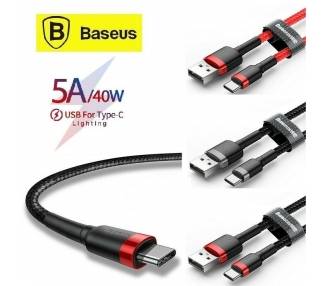 Baseus Cable Type-C Fast Charging - Cafule - PD2.0 3A for Device with Interface Type-C Supports PD 60W fast charging  - 1